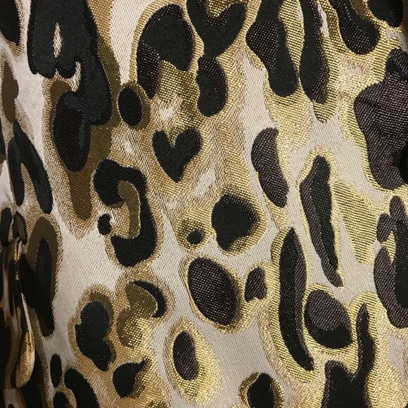 Nine West Skirt Suit Size XXL Leopard Jacquard 2-Piece Set Blazer & Skirt NWT - Picture 10 of 15